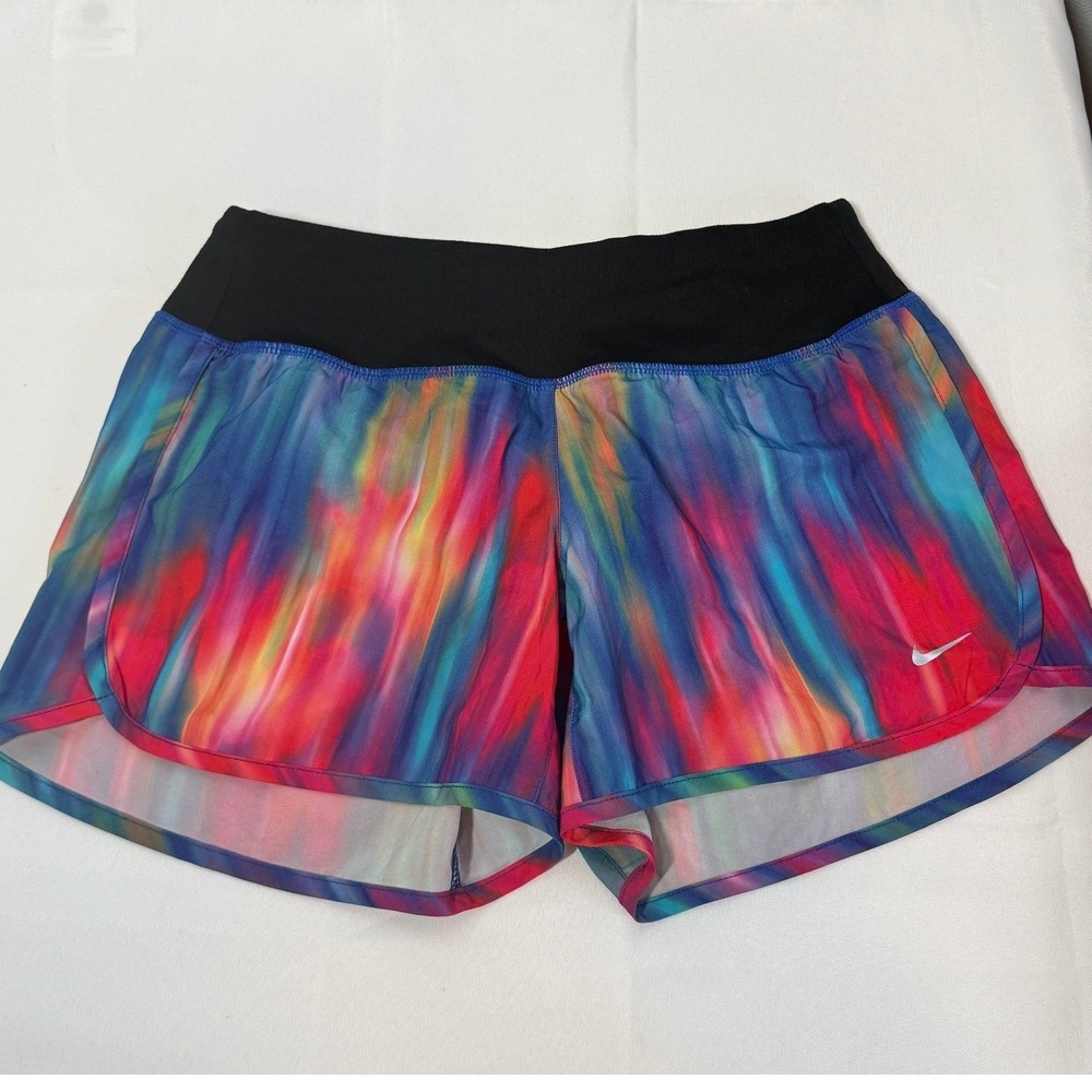 Nike Dri-FIT Womens XS Running Shorts Multi-Color Athletic Gym Training